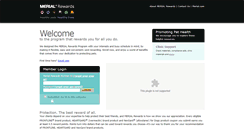 Desktop Screenshot of merialrewardsprogram.com