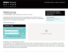 Tablet Screenshot of merialrewardsprogram.com